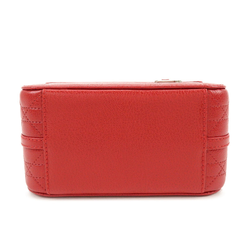Christian Dior Handbag Leather Red Bag