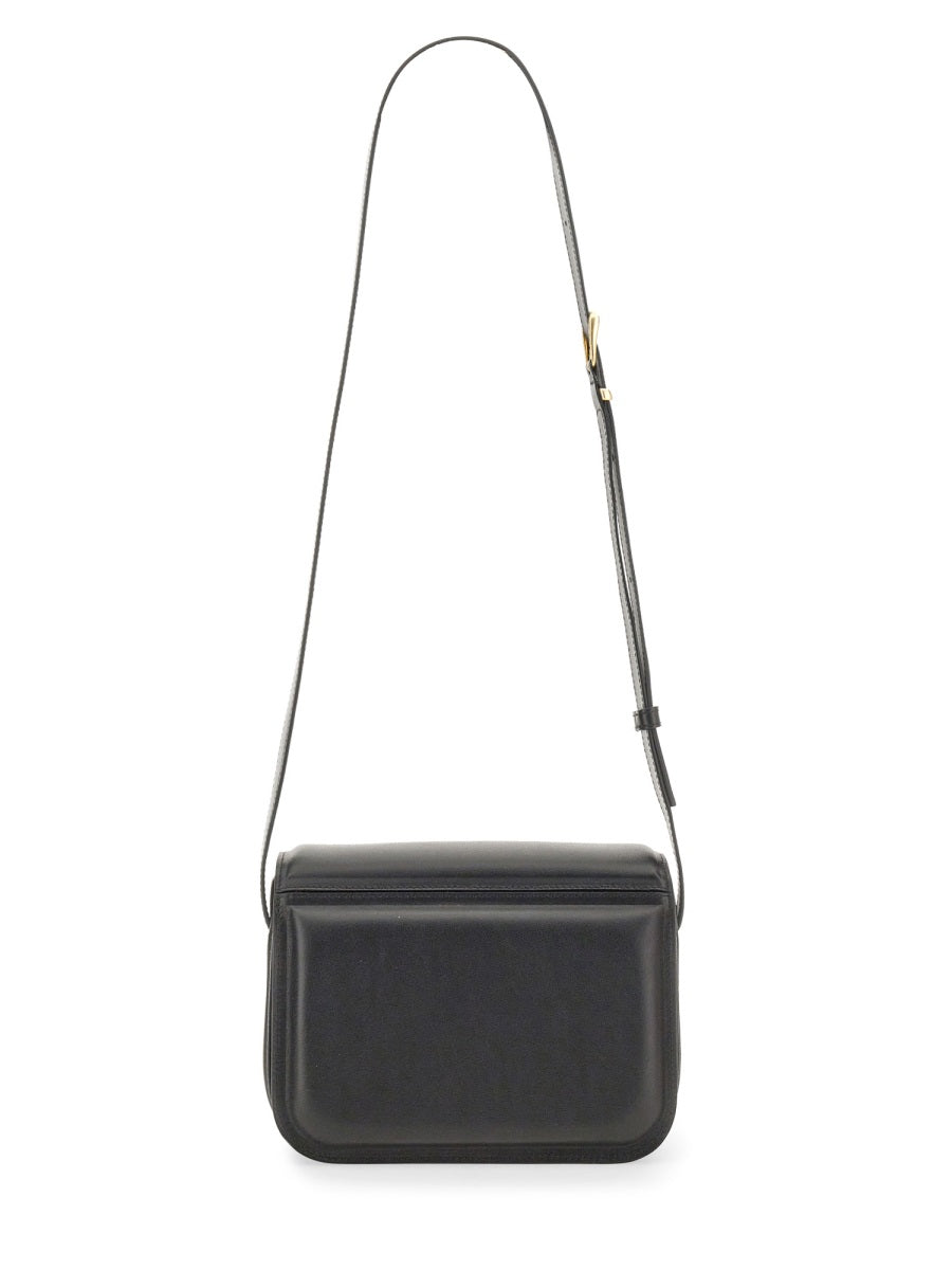 Wandler Shoulder Bag — Black Leather