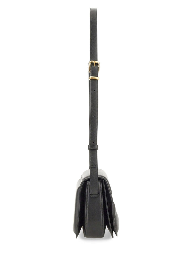 Wandler Shoulder Bag — Black Leather