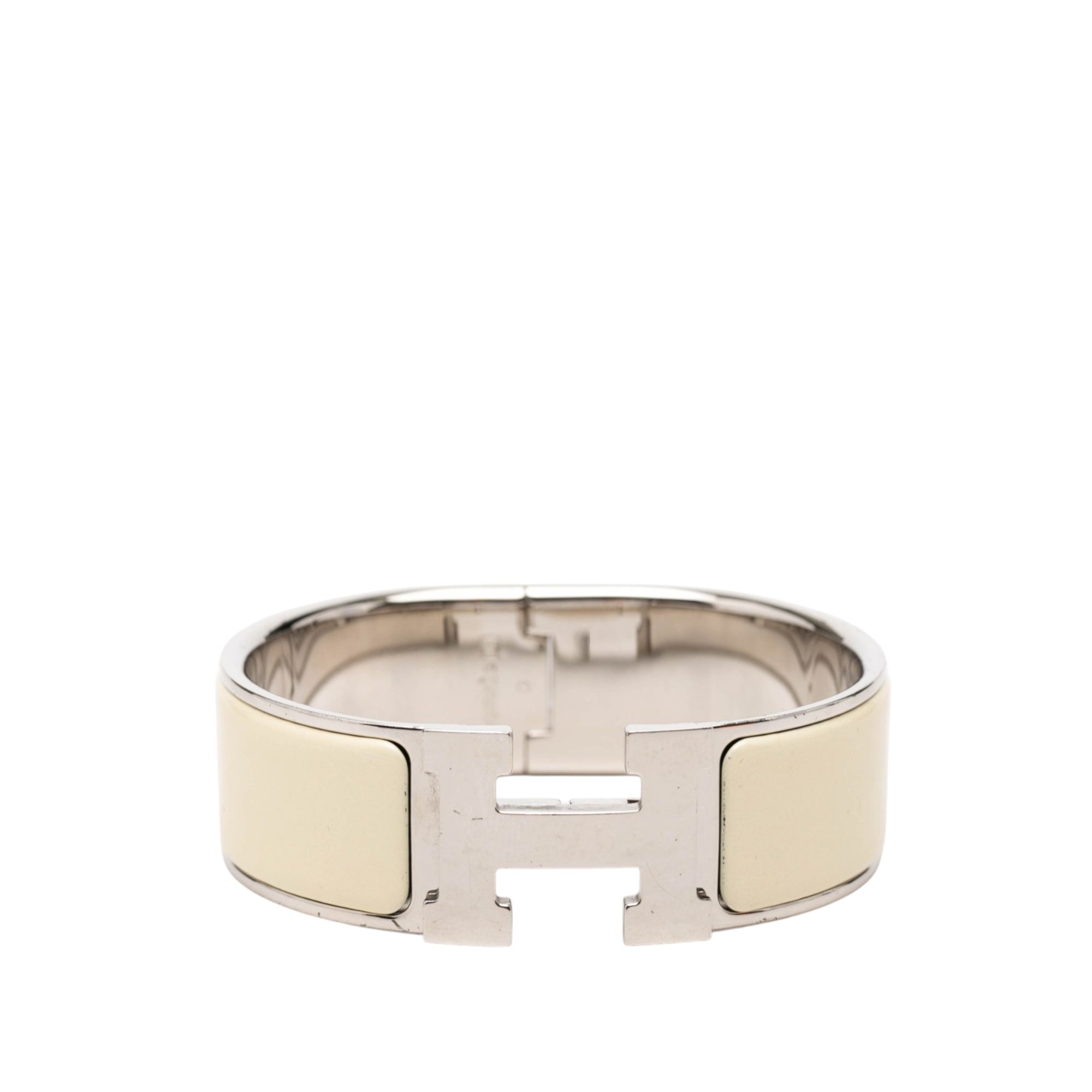 Wide Enamel Clic Clac H Bracelet PM - Image 1