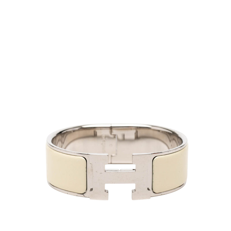Wide Enamel Clic Clac H Bracelet PM