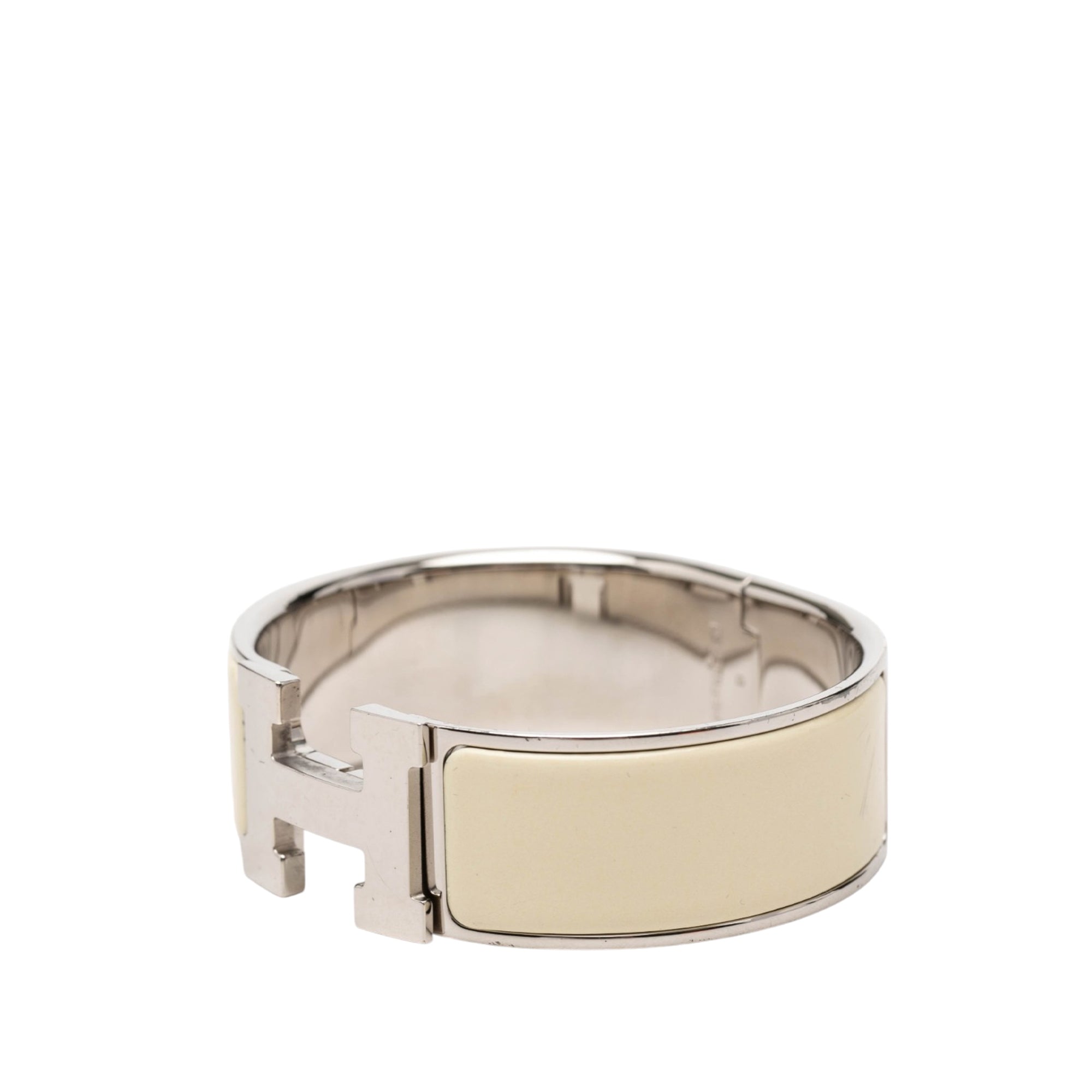 Wide Enamel Clic Clac H Bracelet PM - Image 2