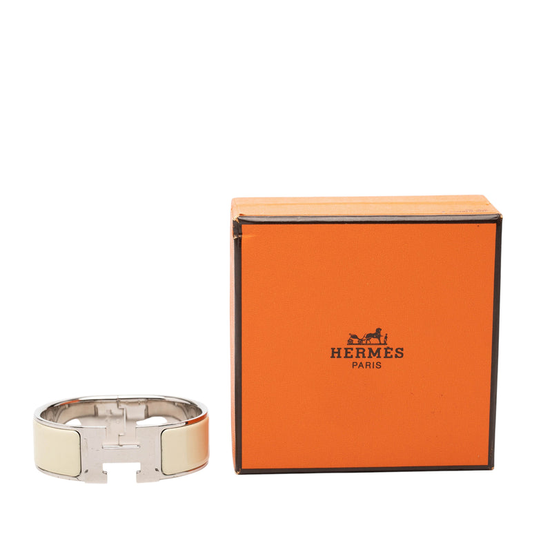 Wide Enamel Clic Clac H Bracelet PM - Image 6
