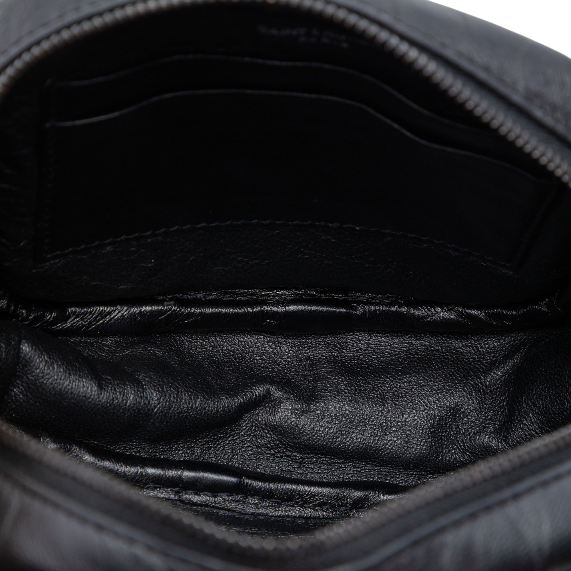 Mini Croc Embossed Leather Blogger Camera Bag - Image 4