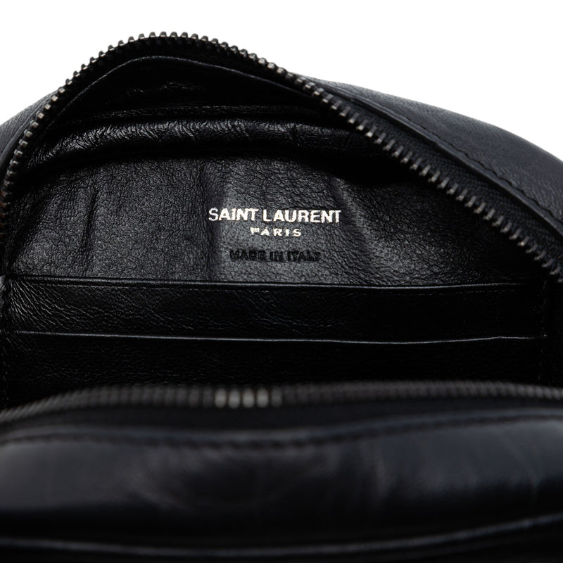Mini Croc Embossed Leather Blogger Camera Bag - Image 5