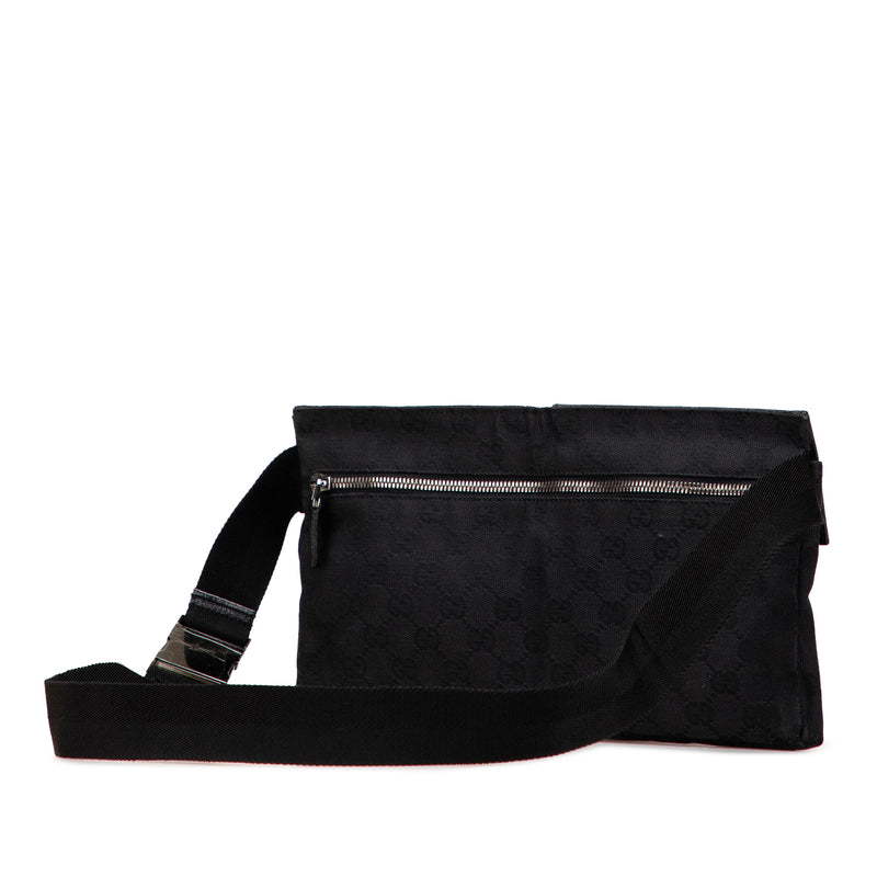GG Canvas Double Pocket Belt Bag - Image 2