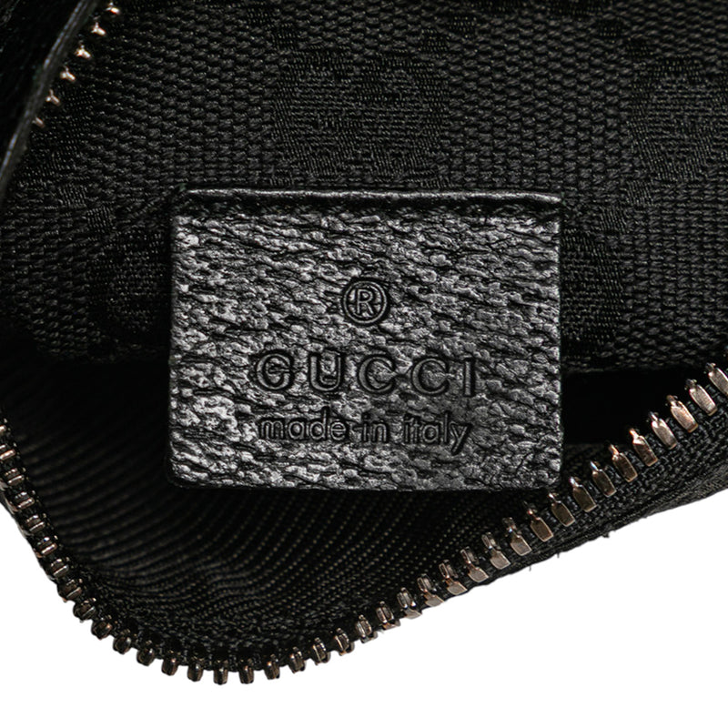 GG Canvas Double Pocket Belt Bag - Image 6
