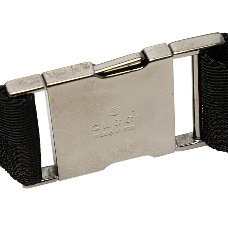 GG Canvas Double Pocket Belt Bag - Image 8