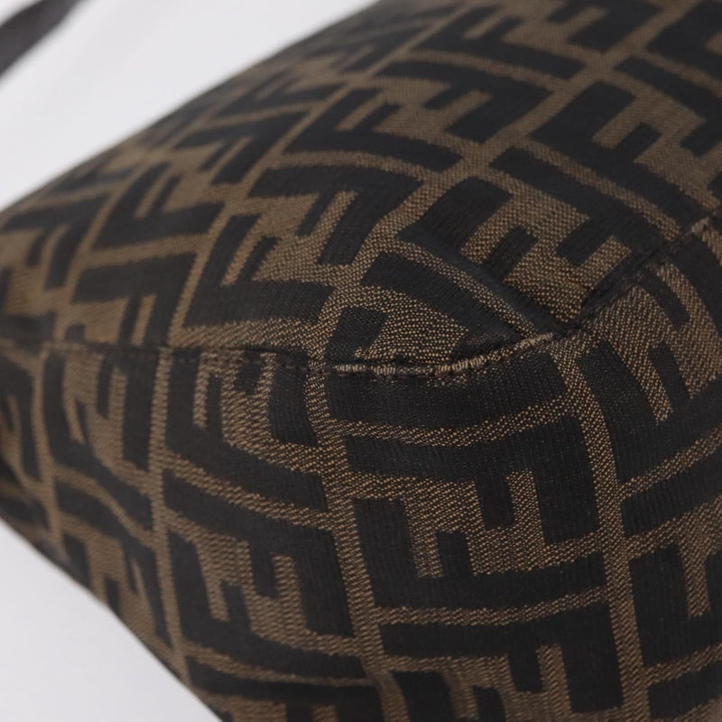 Fendi Zucchino Mamma Baguette Canvas Multicolour Bag