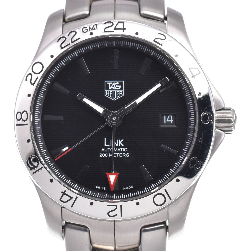 Tag Heuer Link Gmt Automatic Stainless Steel Watches