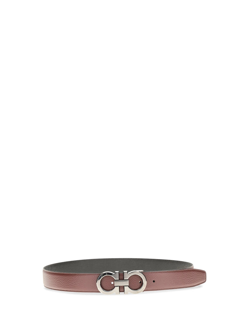 Ferragamo Belt — Brown Calf Leather Bos Taurus