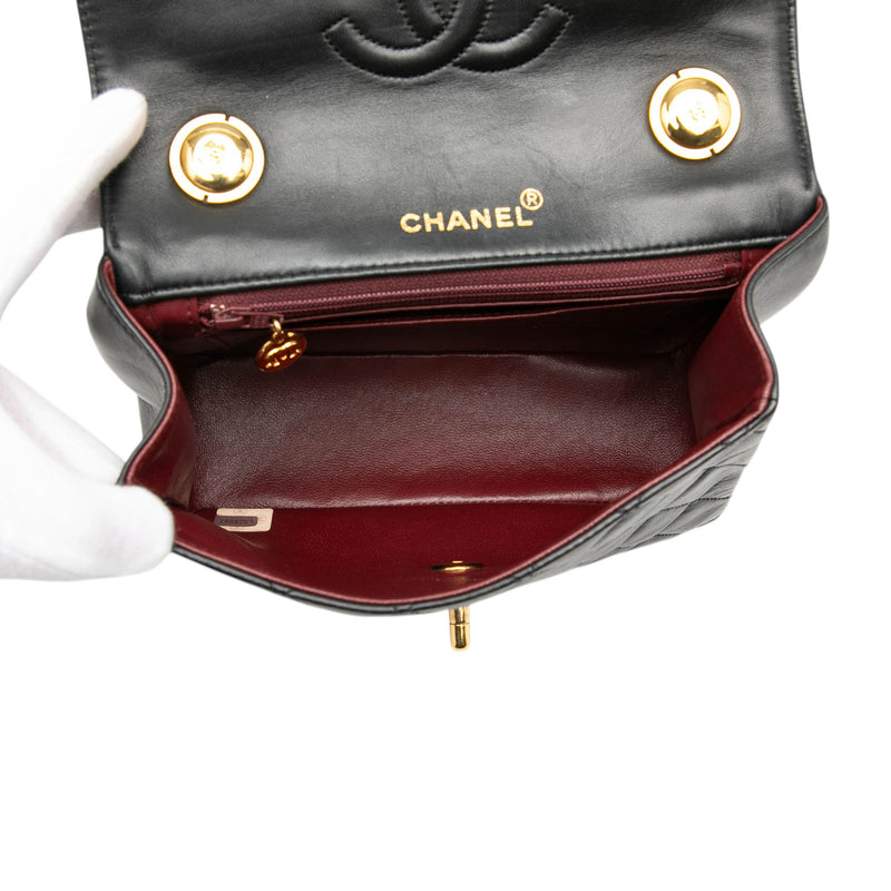 Small Lambskin Kelly Top Handle Bag - Image 4