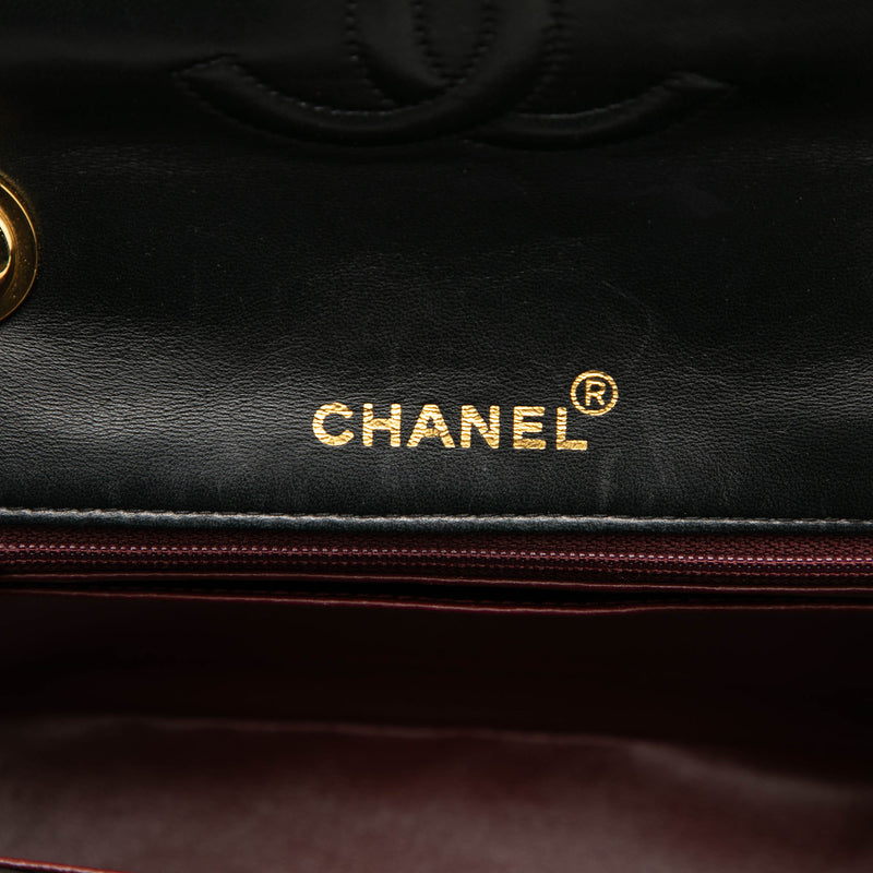 Small Lambskin Kelly Top Handle Bag - Image 5