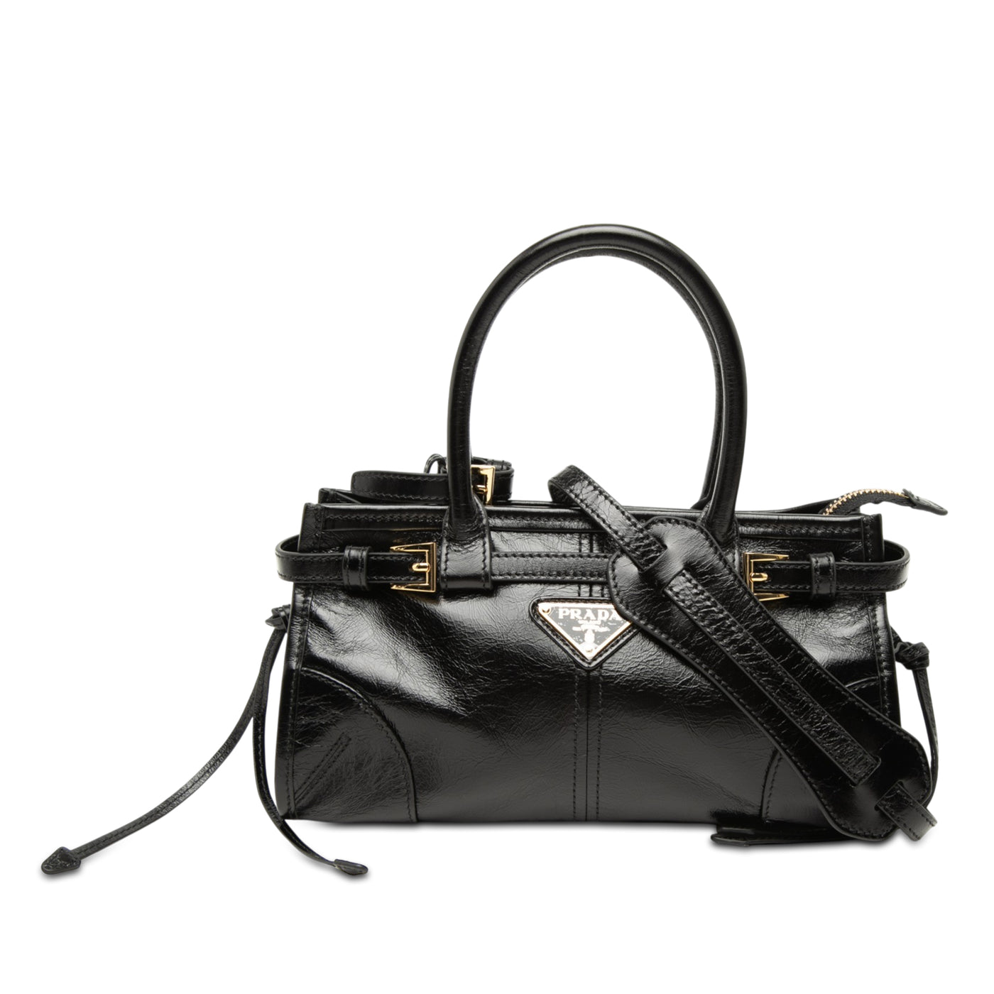 Mini Glossy Calfskin Bonnie Handbag - Image 1