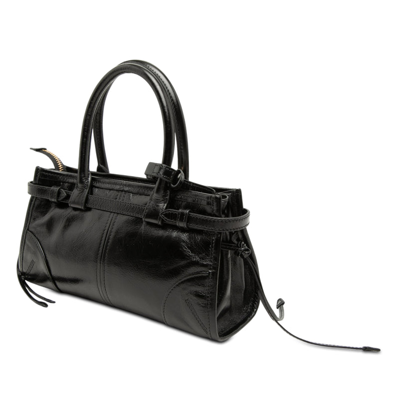 Mini Glossy Calfskin Bonnie Handbag - Image 2