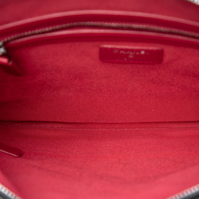 Medium Aged Calfskin Gabrielle O Case Clutch - Image 4