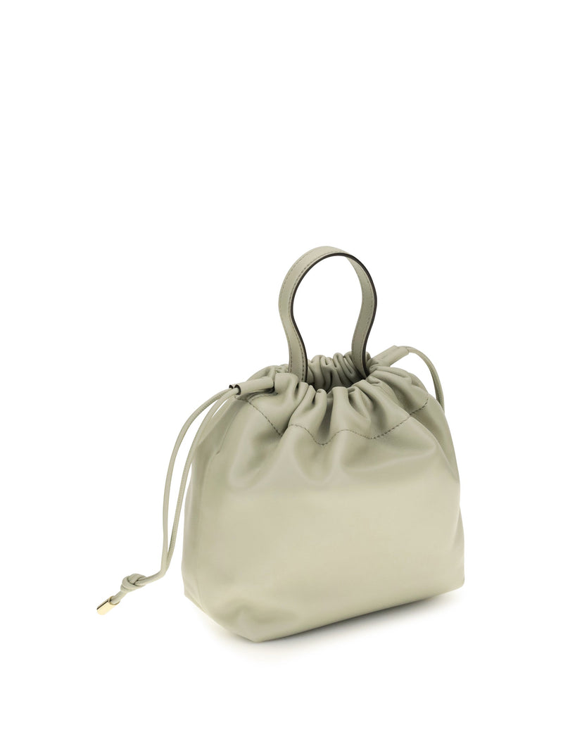 Chloé Icons Shoulder Bag — Gray Lambskin