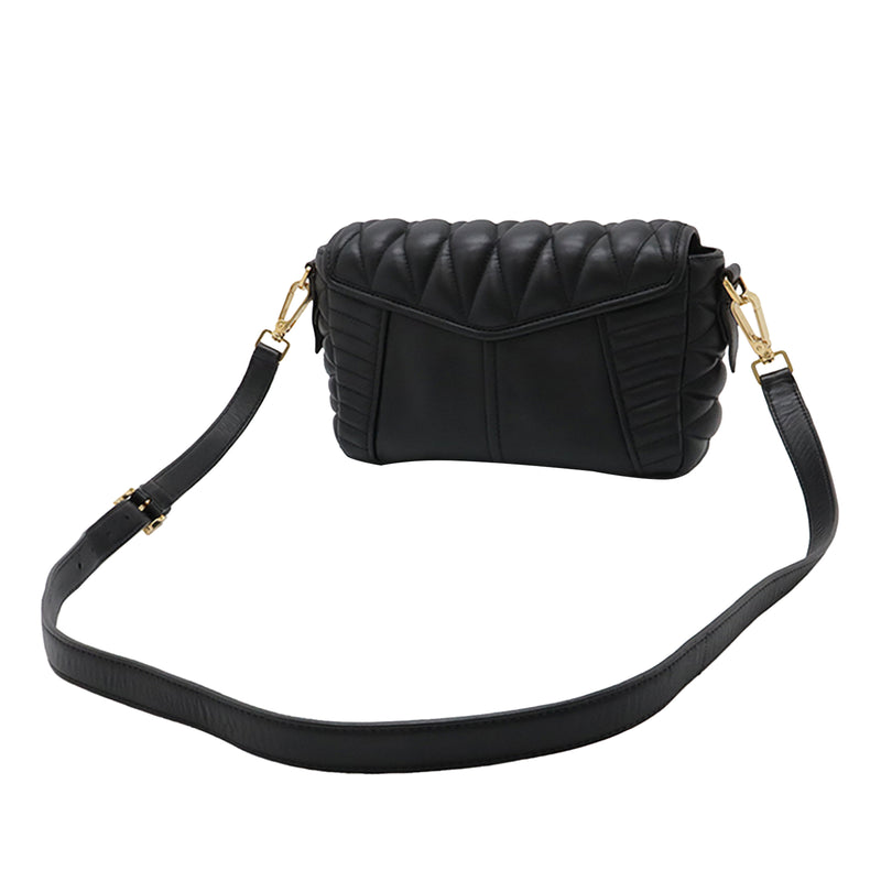 Matelasse Nappa Biker Crossbody - Image 2