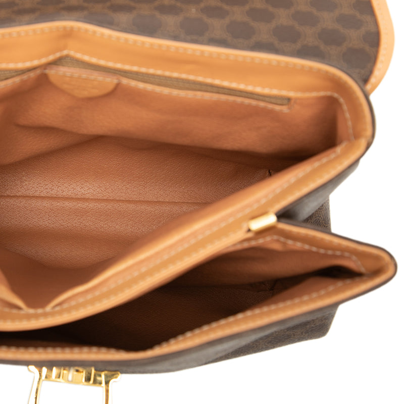 Macadam Coated Canvas Top Handle Bag - Image 4