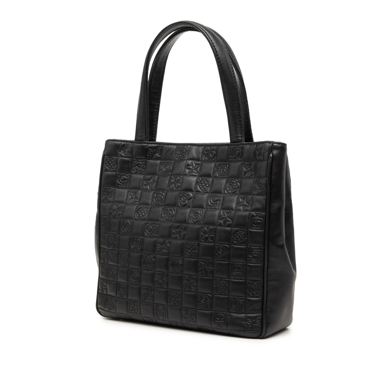CC Embossed Lambskin Precious Symbols Tote - Image 2