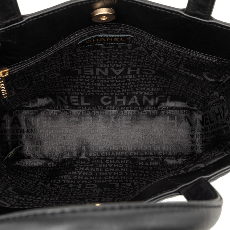 CC Embossed Lambskin Precious Symbols Tote - Image 4