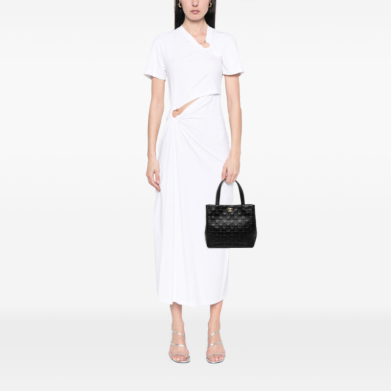 CC Embossed Lambskin Precious Symbols Tote - Image 6