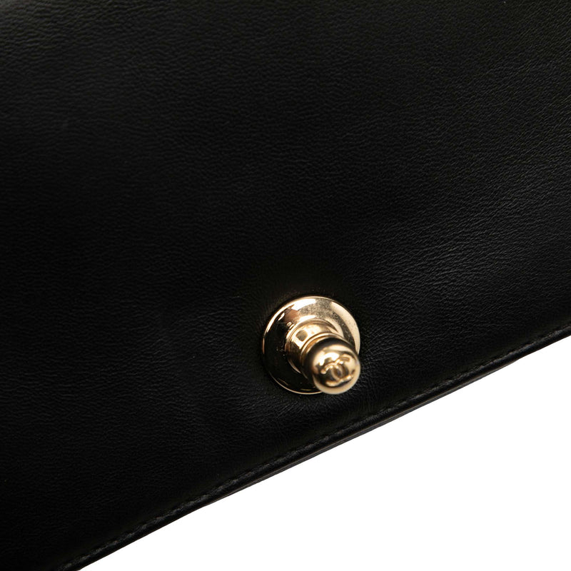 Small Chevron Lambskin Boy Flap - Image 6