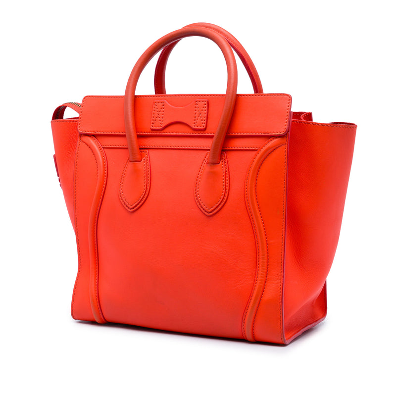 Mini Smooth Calfskin Luggage Tote - Image 2