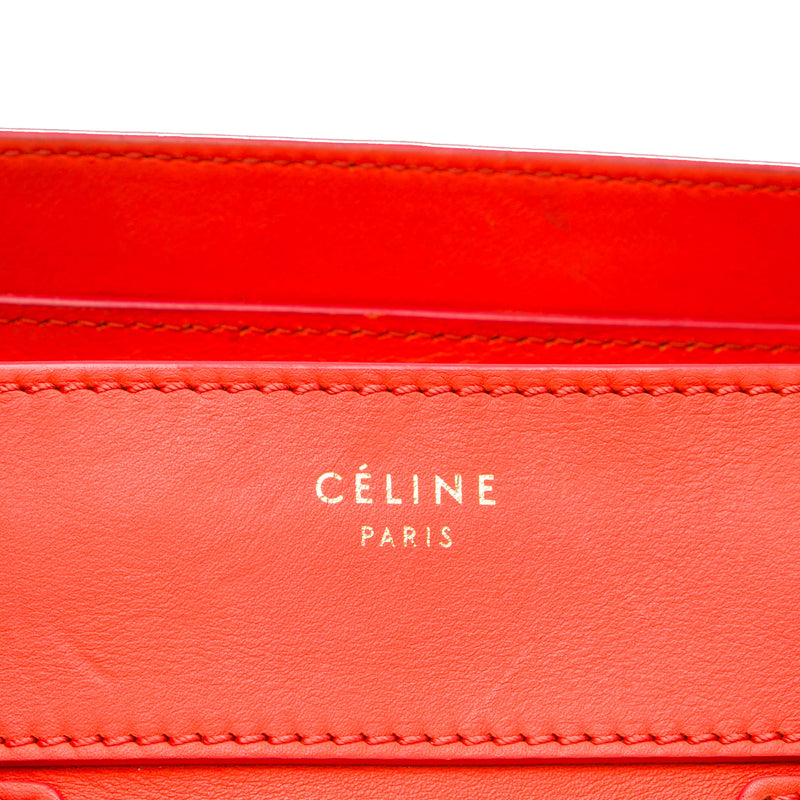 Mini Smooth Calfskin Luggage Tote - Image 5