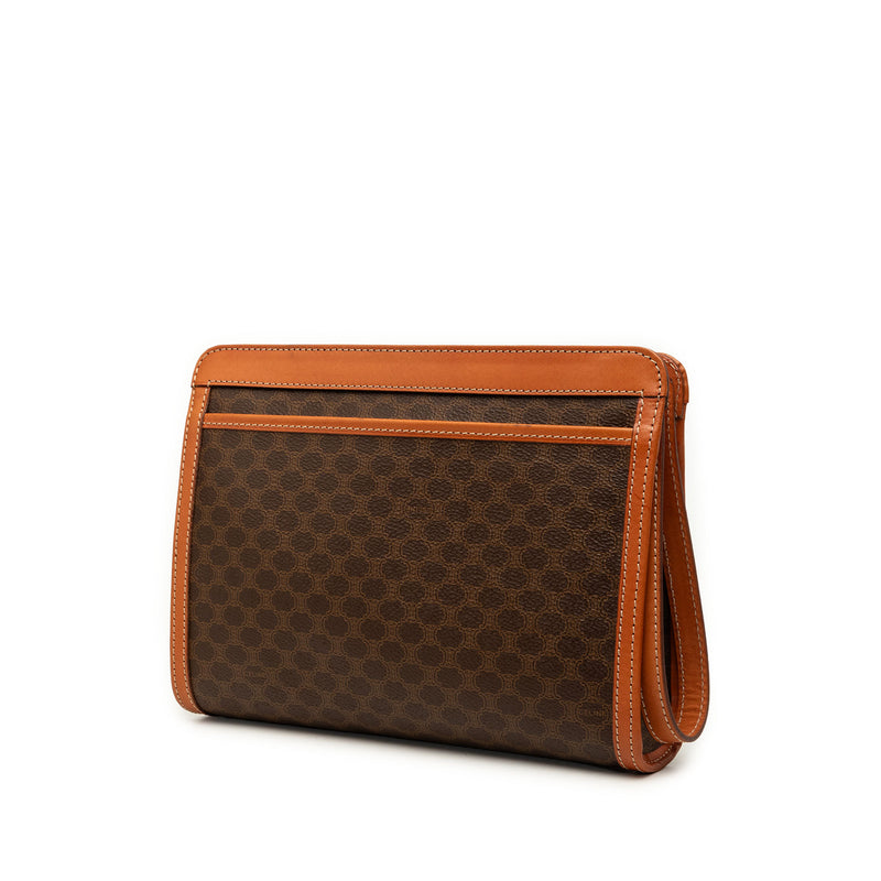Macadam Coated Canvas Clutch - Image 2