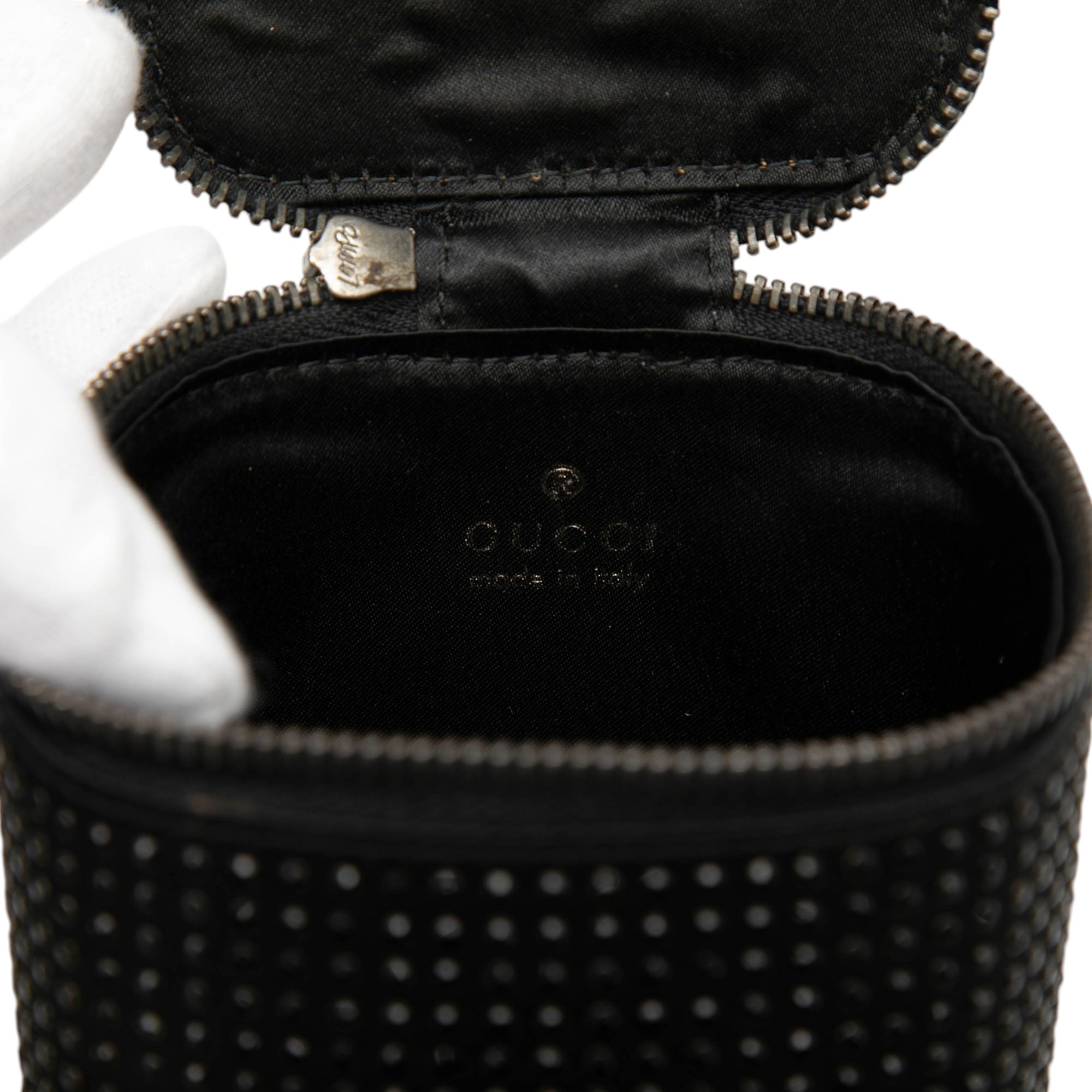 Studded Leather Vanity Bag - Image 5