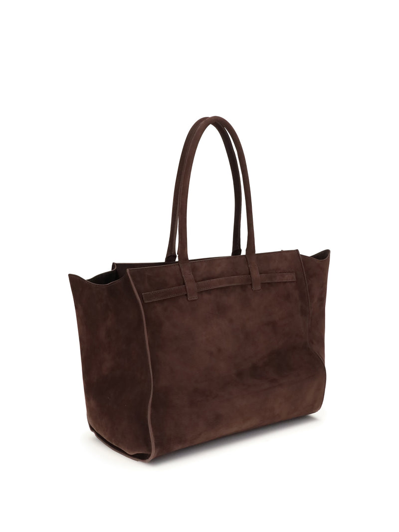 Benedetta Bruzziches Mame Weekend Shoulder Bag — Brown Calf Leather (bos Taurus)