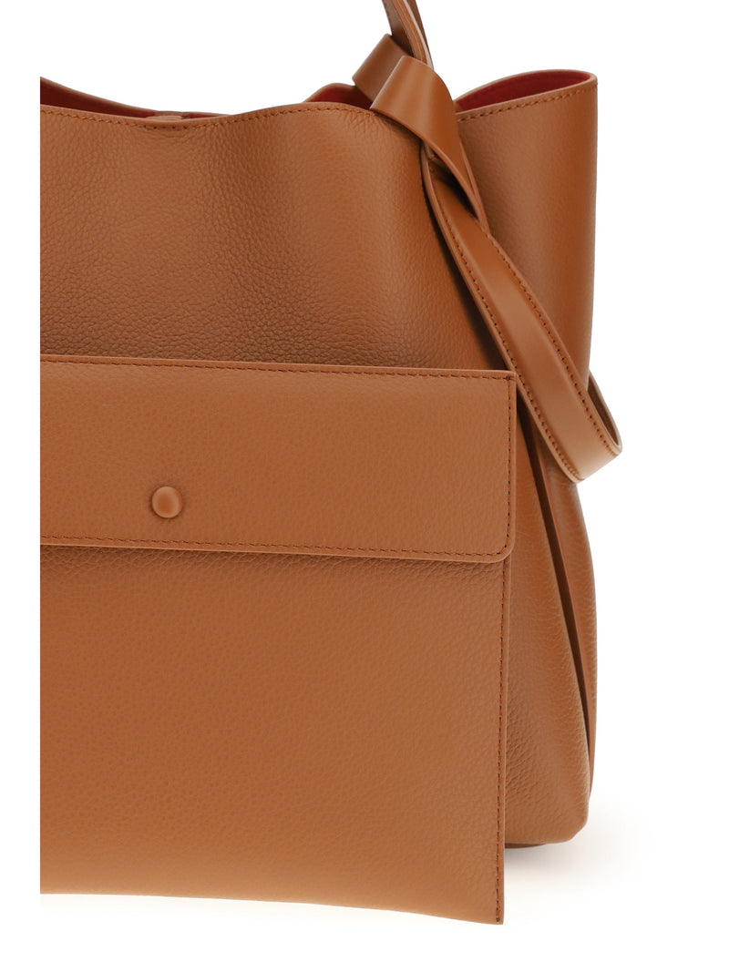 Christian Louboutin Bettina Shoulder Bag — Tan Calf Leather
