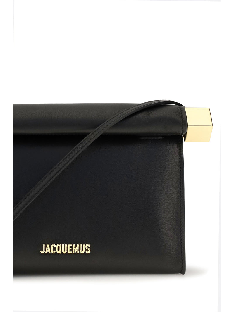 Jacquemus Clutch — Black Leather