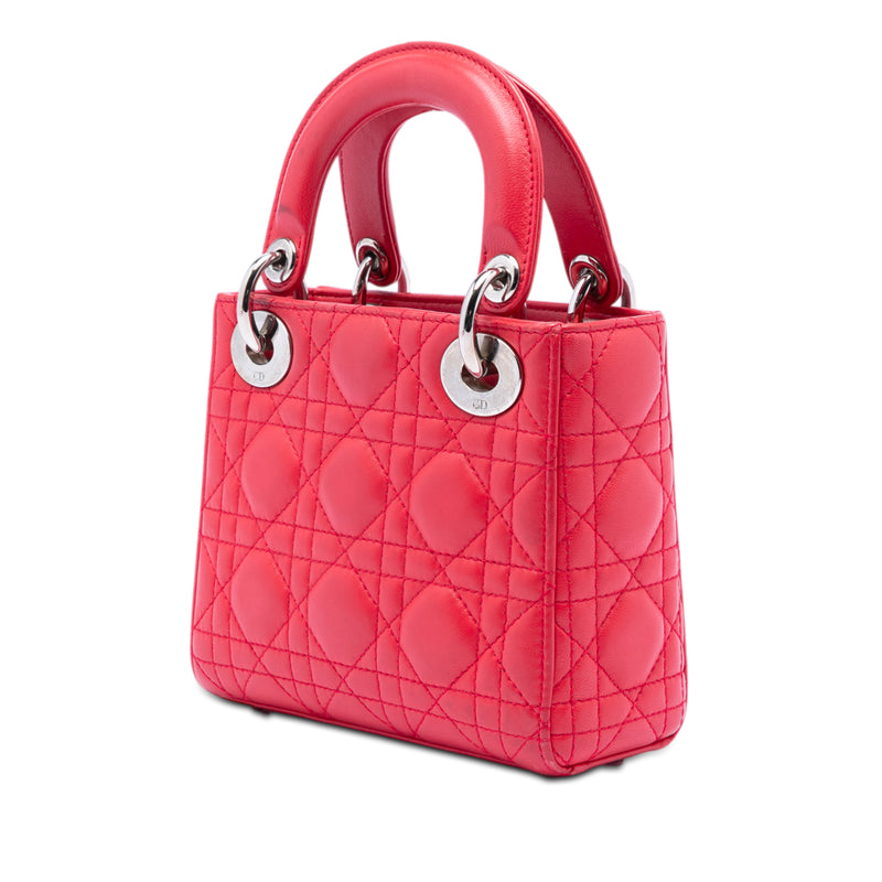 Mini Lambskin Cannage Lady Dior - Image 2