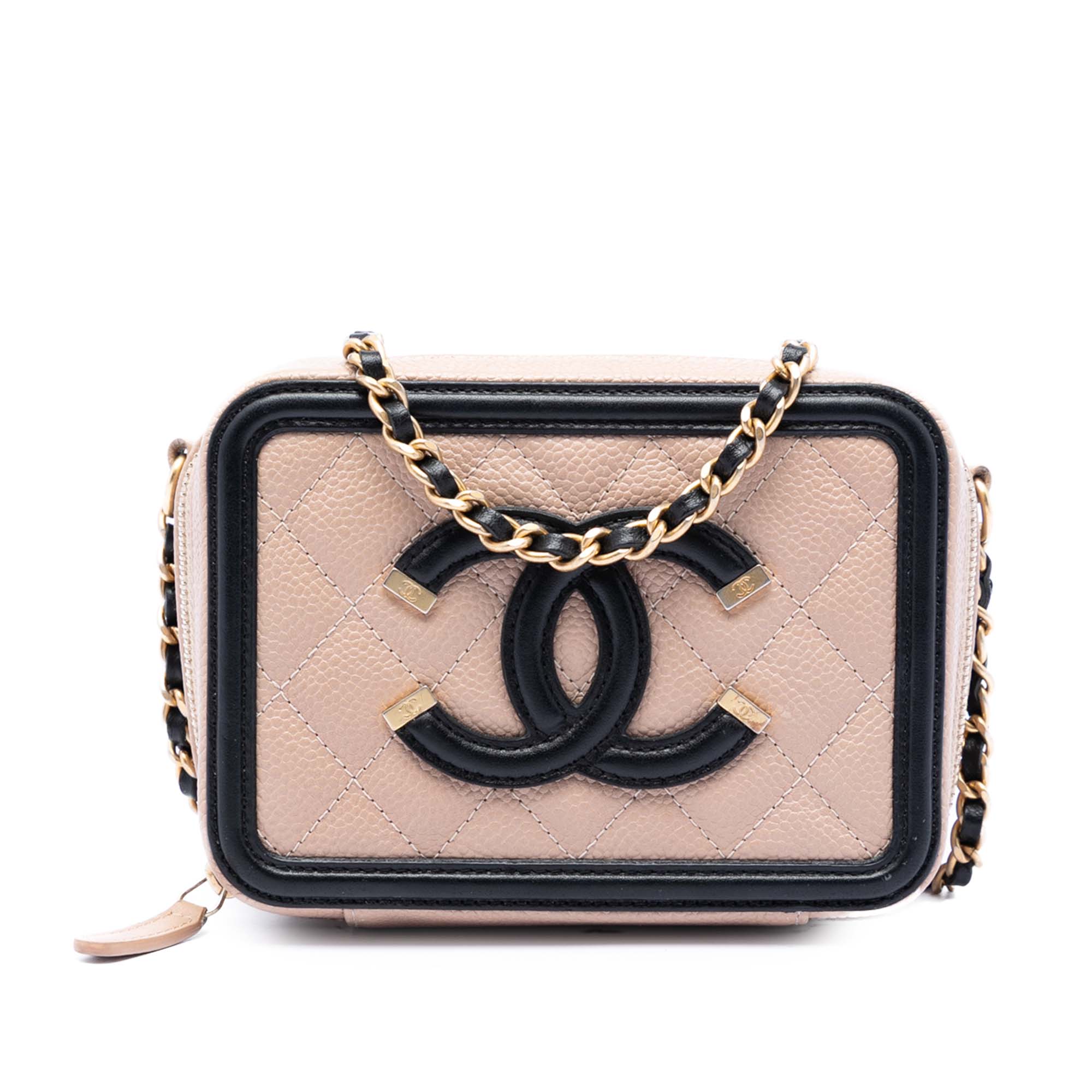 Mini Caviar CC Filigree Crossbody - Image 1