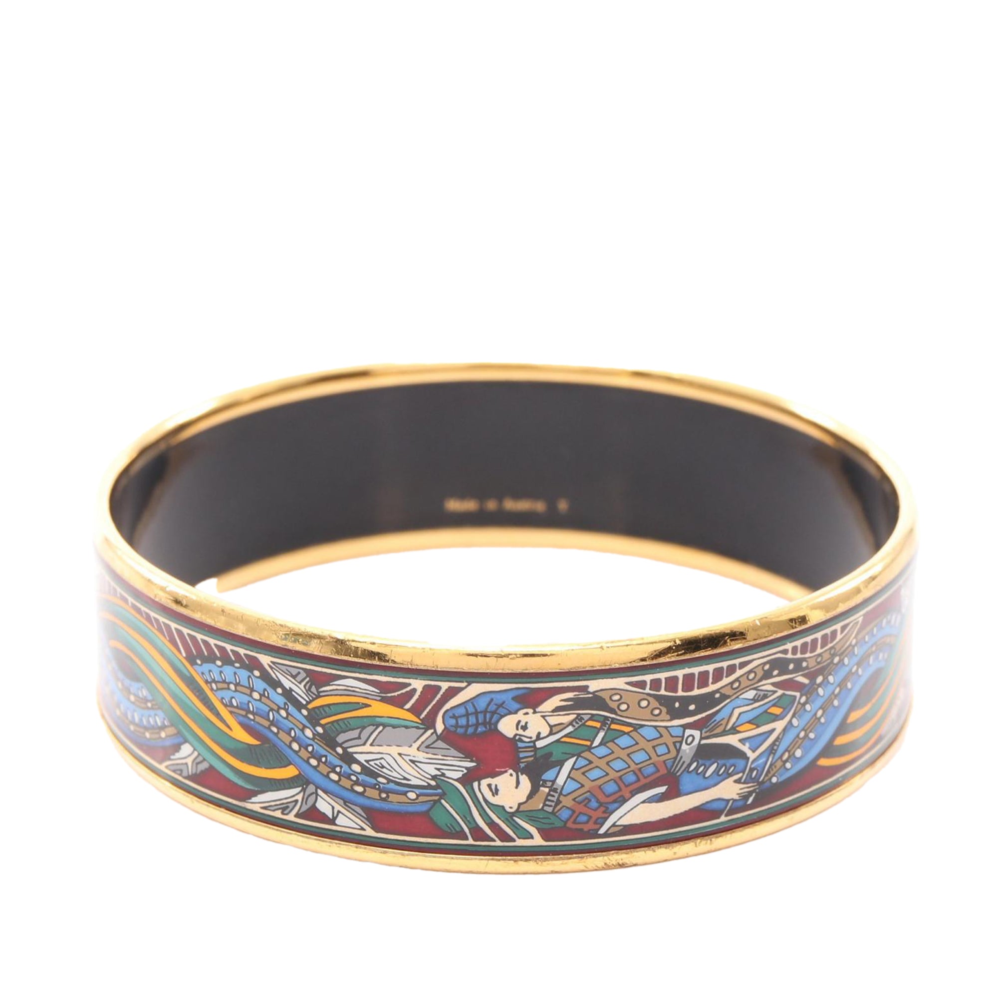 Wide Mermaids Enamel Bangle 62 - Image 2