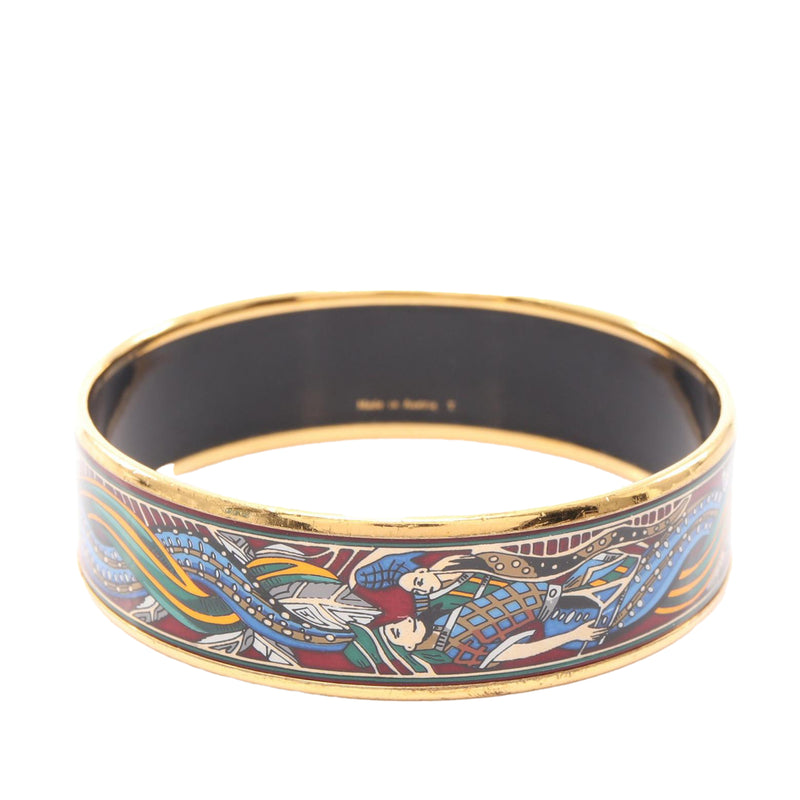 Wide Mermaids Enamel Bangle 62 - Image 2