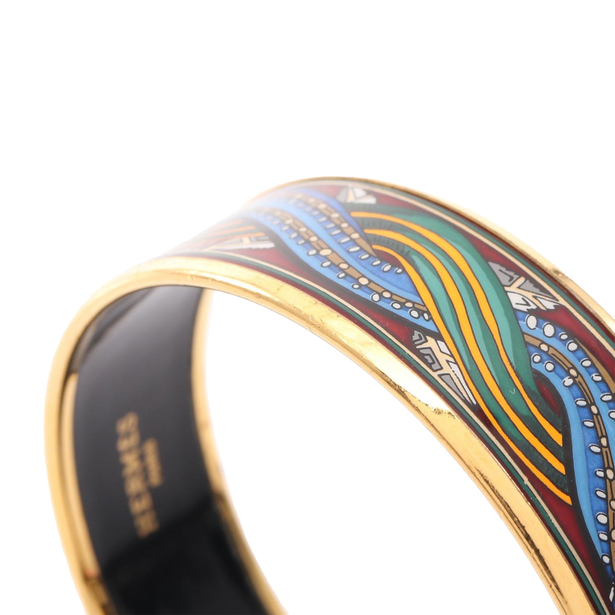 Wide Mermaids Enamel Bangle 62 - Image 4