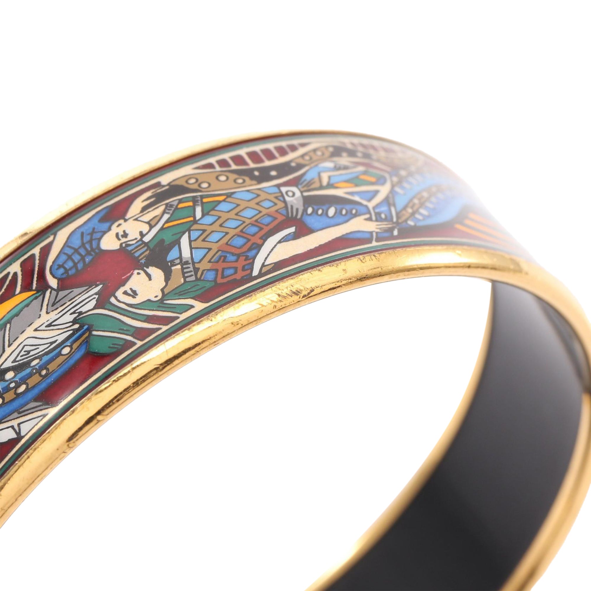 Wide Mermaids Enamel Bangle 62 - Image 5