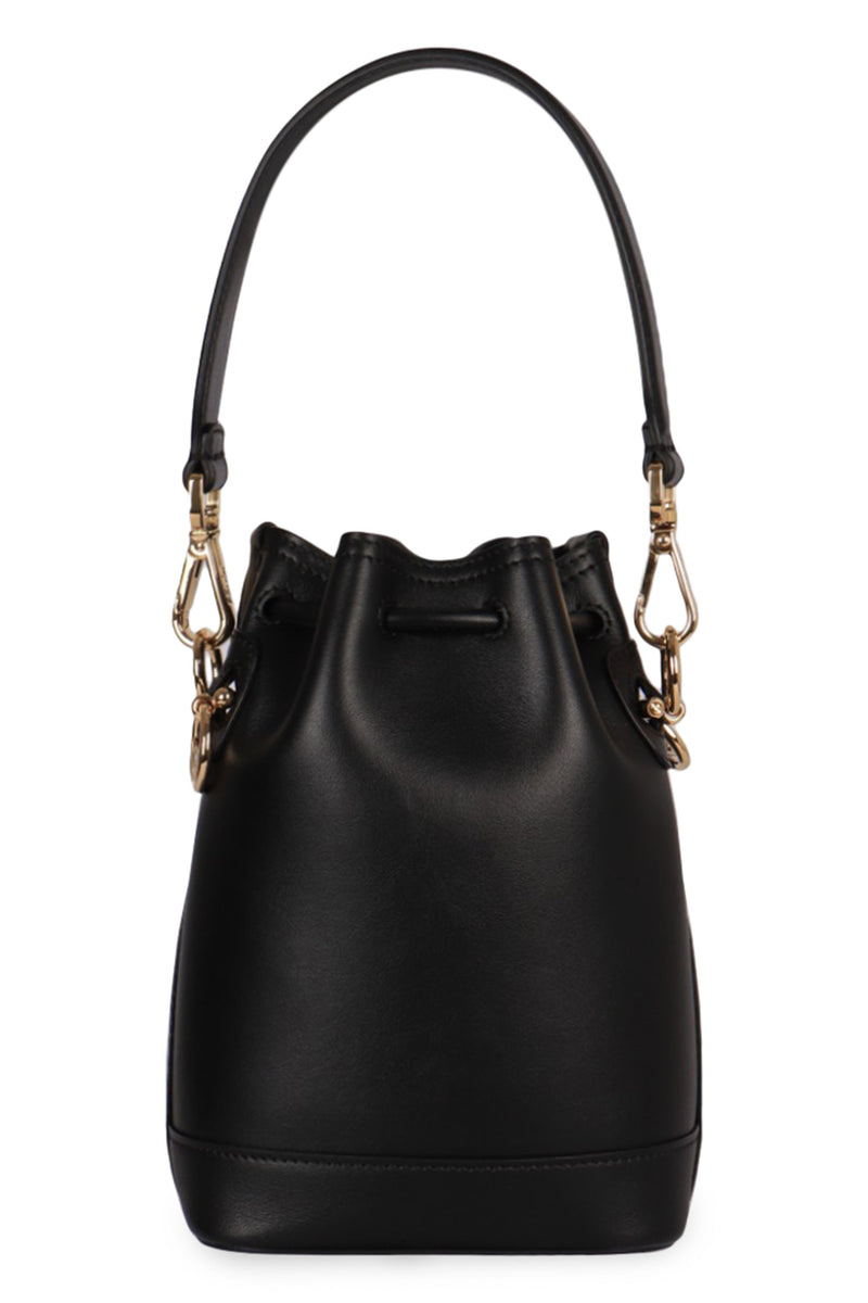 Fendi Mon Tresor Bucket Bag — Black Calf