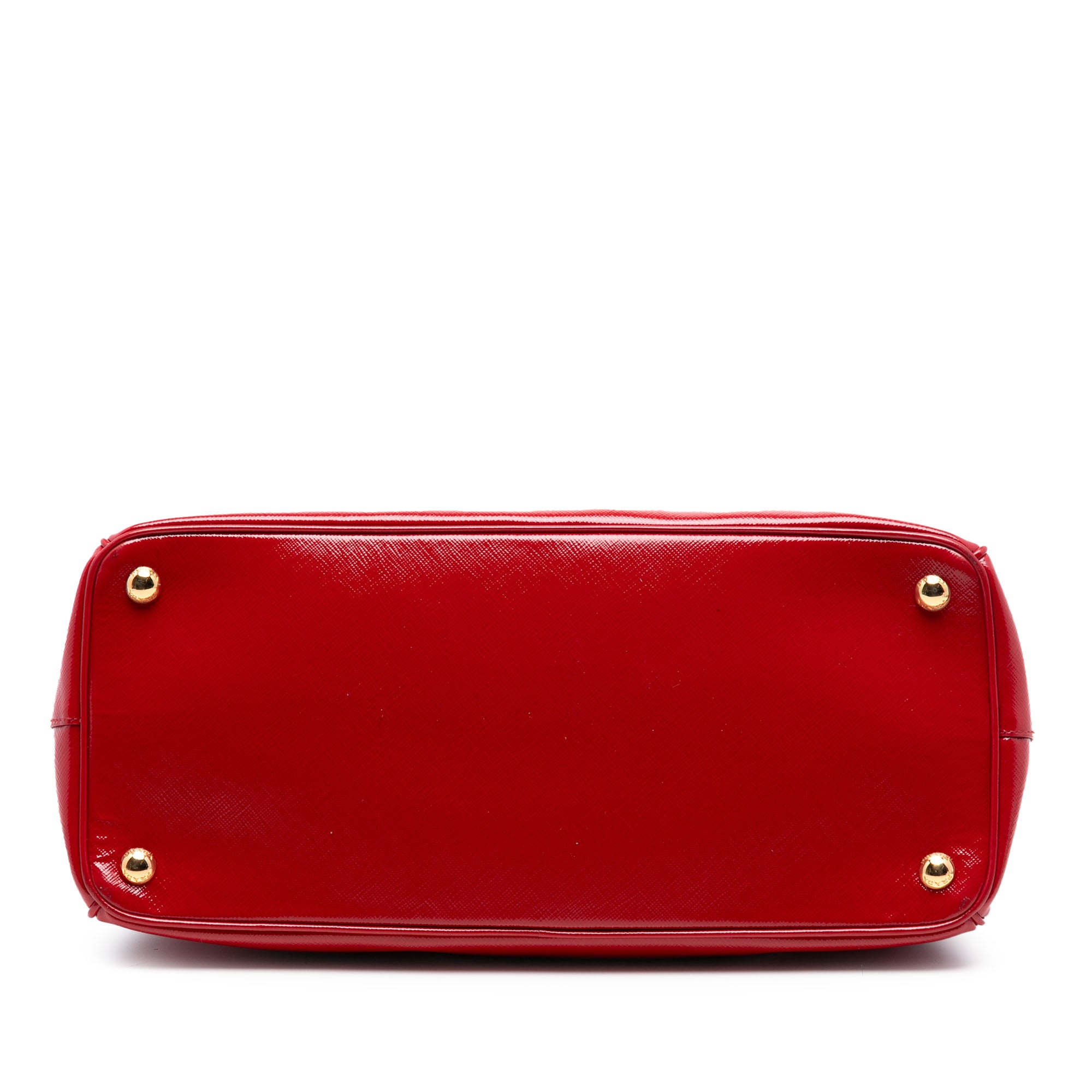 Medium Saffiano Vernice Galleria Double Zip Satchel - Image 3