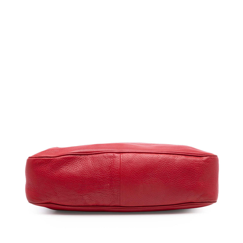 Calfskin Bamboo Diana Satchel - Image 3