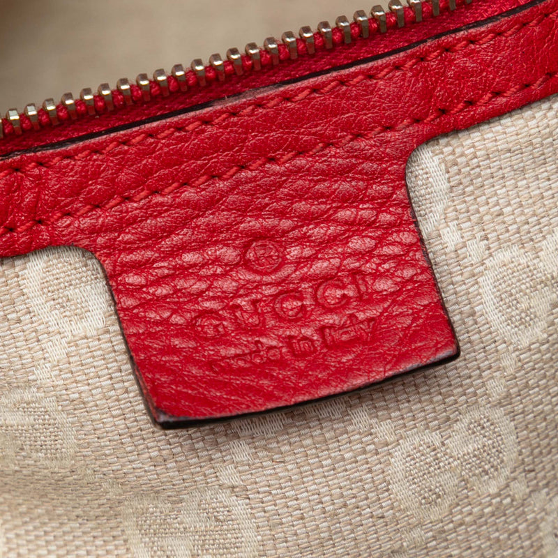 Calfskin Bamboo Diana Satchel - Image 5