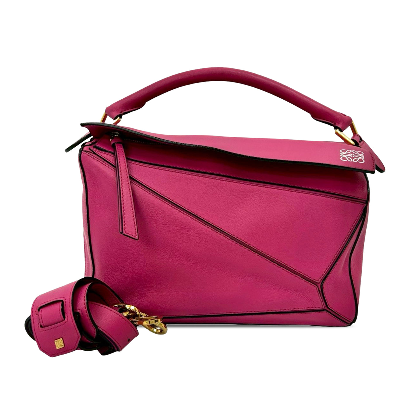 Medium Calfskin Puzzle Satchel - Image 1