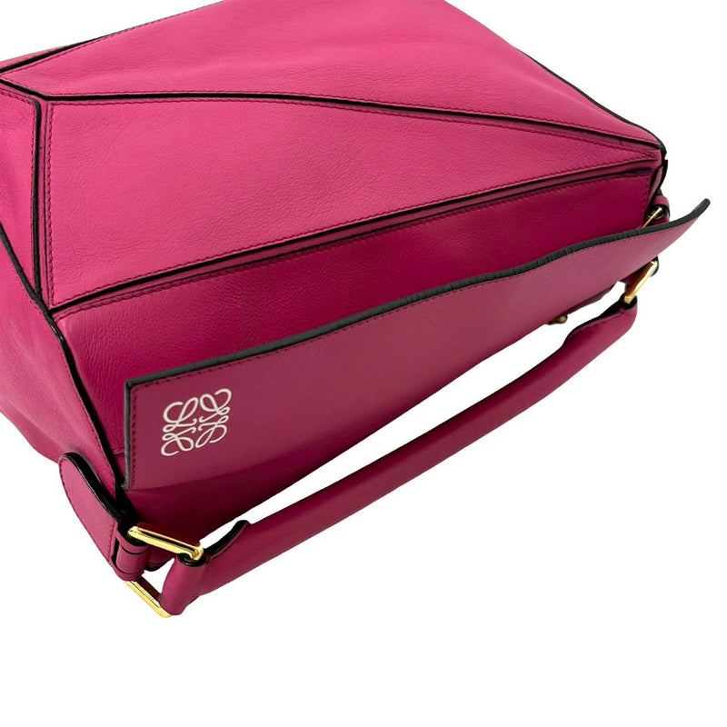 Medium Calfskin Puzzle Satchel - Image 9