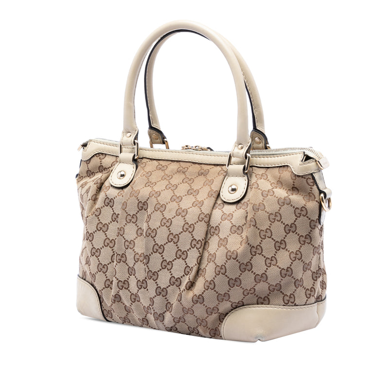 GG Canvas Sukey Satchel - Image 2