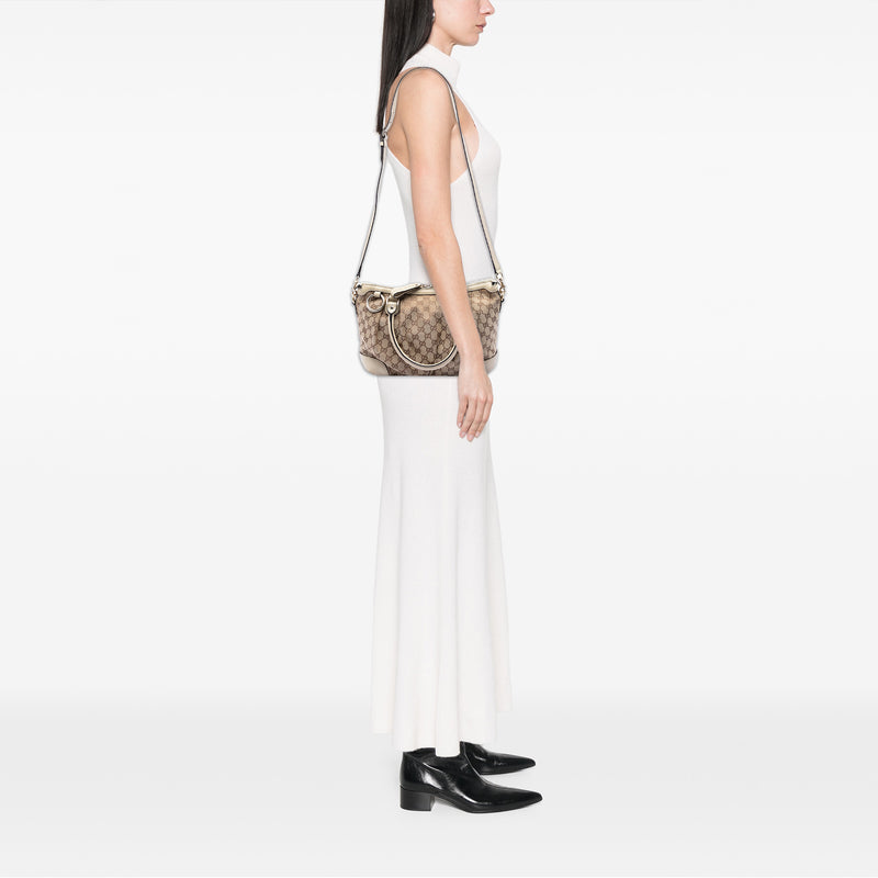 GG Canvas Sukey Satchel - Image 7