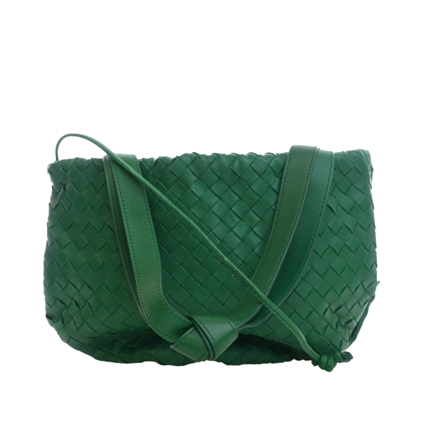 Small Nappa Intrecciato Bulb Satchel - Image 1