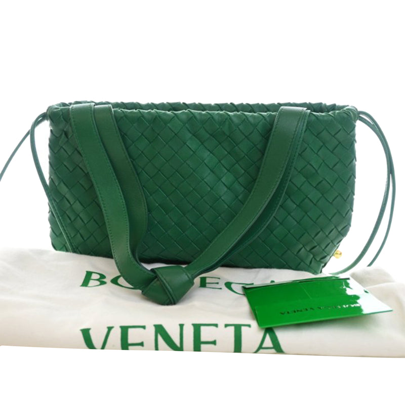 Small Nappa Intrecciato Bulb Satchel - Image 15